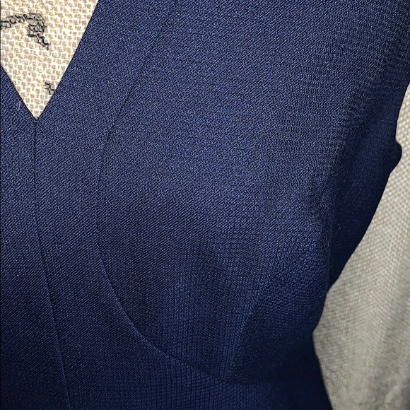 Reiss Delo panel-detail wool-blend dress - Picture 5 of 5